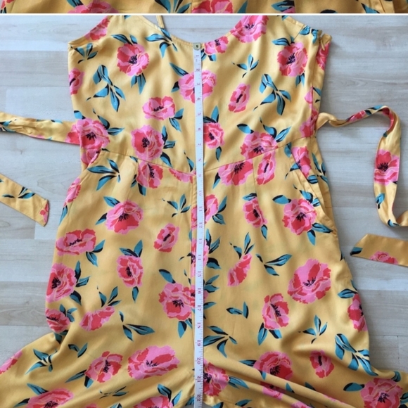 Billabong Jump In Jumper ruffle wide leg jumpsuit - Picture 4 of 7